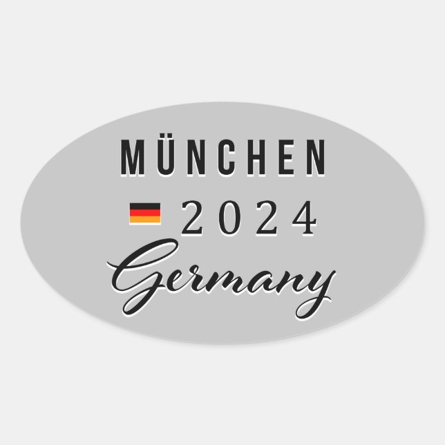 München - Munich Germany Sticker (Front)