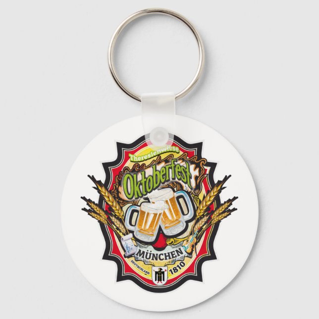 München Oktoberfest Edition Key Ring (Front)