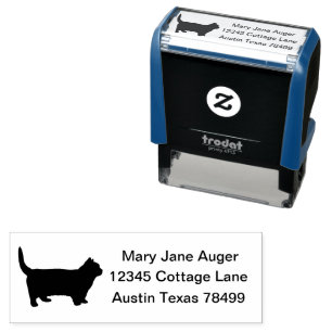 Munchkin Cat Personalised Self-inking Stamp
