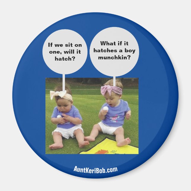 Munchkin eggs magnet (Front)