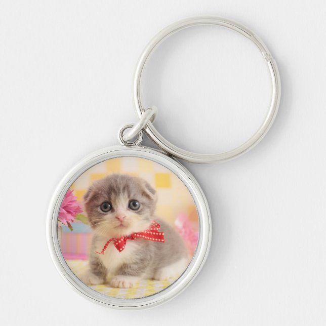 Munchkin Kitten Key Ring (Front)