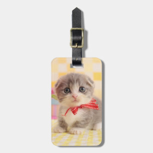 Munchkin Kitten Luggage Tag