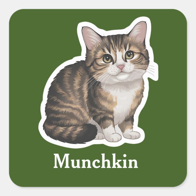 Munchkin Square Sticker (Front)