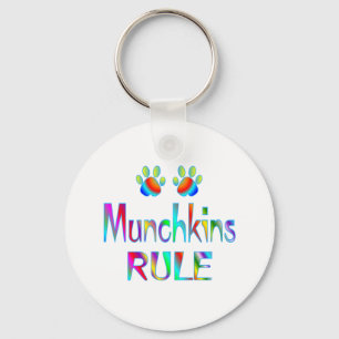 Munchkins Rule Key Ring