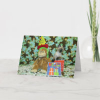 Munch's Birthday Wishes - Siamese Cat / Kitten