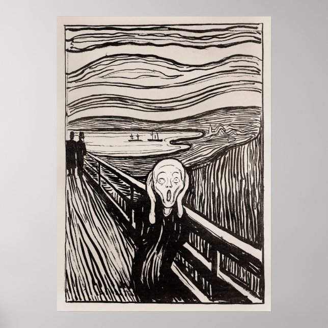 Munch's The Scream Poster (Front)