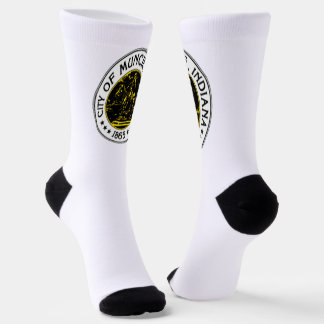 Muncie (Indiana) city flag Socks