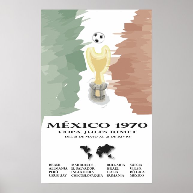Mundial Mexico 70 Poster (Front)