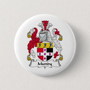 Mundy Family Crest 6 Cm Round Badge