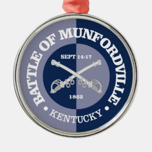 Munfordville (B&G) Metal Ornament