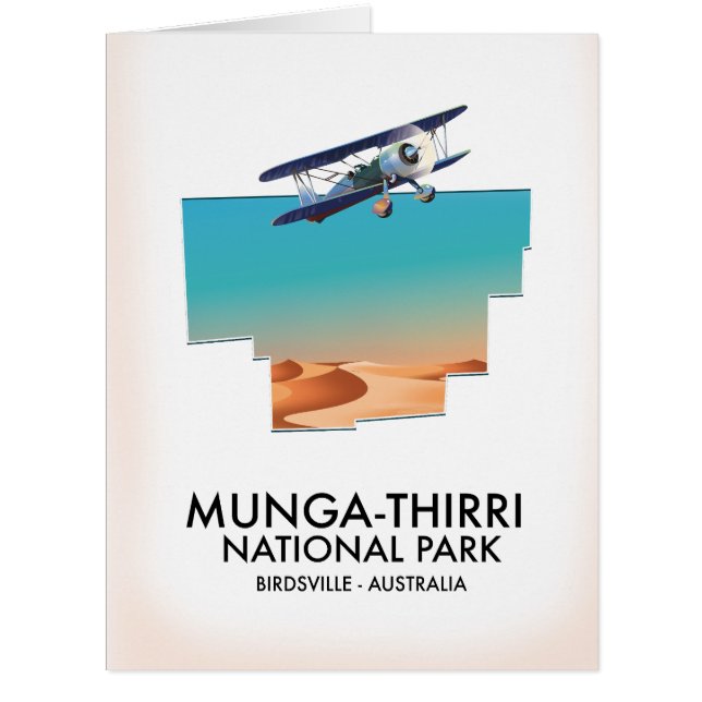Munga-Thirri National Park Birdsville Australia  (Front)