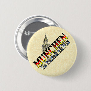 Munich Bavaria Germany 6 Cm Round Badge