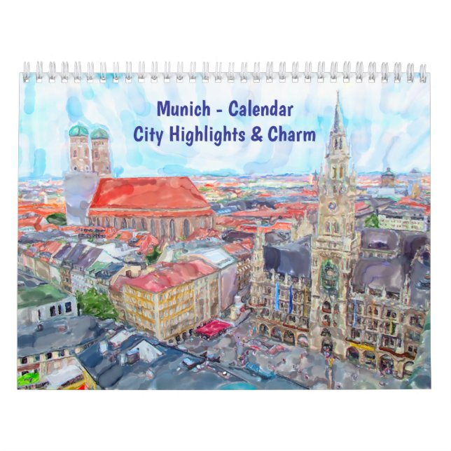 Munich Calendar – City Highlights & Charm (Cover)
