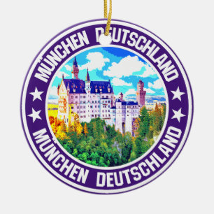 Munich                                             ceramic ornament