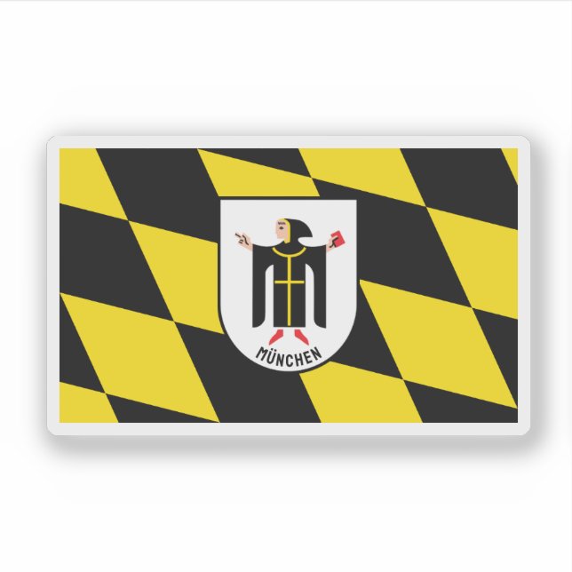 Munich flag and coat of arms (Front)
