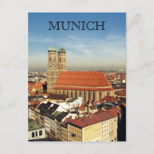 munich frauenkirche postcard