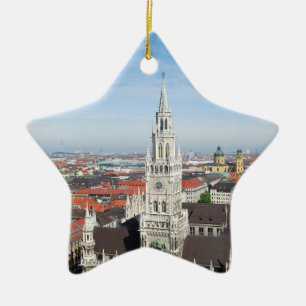 Munich, Germany Ceramic Ornament