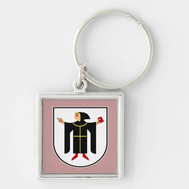 Munich Germany coat of arms Key Ring (Front)