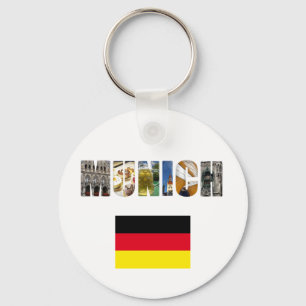 Munich Germany Key Ring