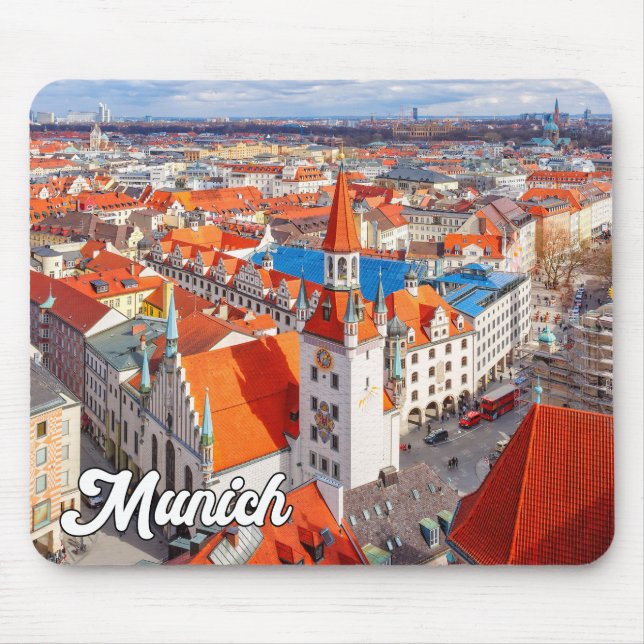 Munich, Germany Mouse Pad (Front)
