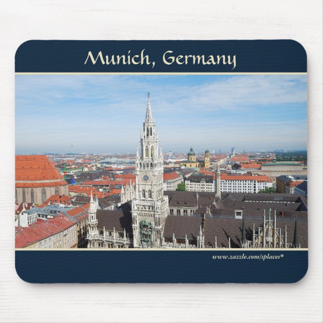 Munich, Germany Mousepad (Front)