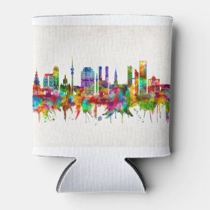 Munich Germany Skyline Can Cooler