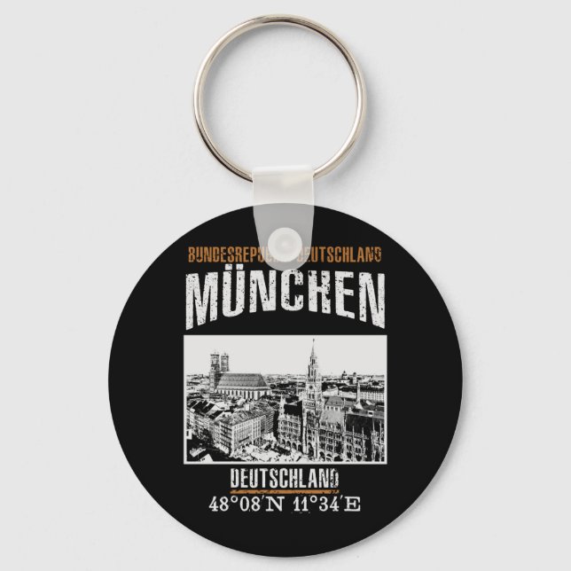 Munich Key Ring (Front)