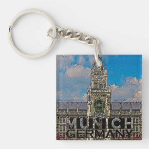 Munich Key Ring