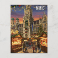 Munich Marienplatz Germany Christmas Market
