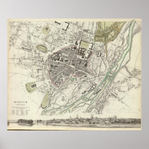 Munich Muenchen Poster