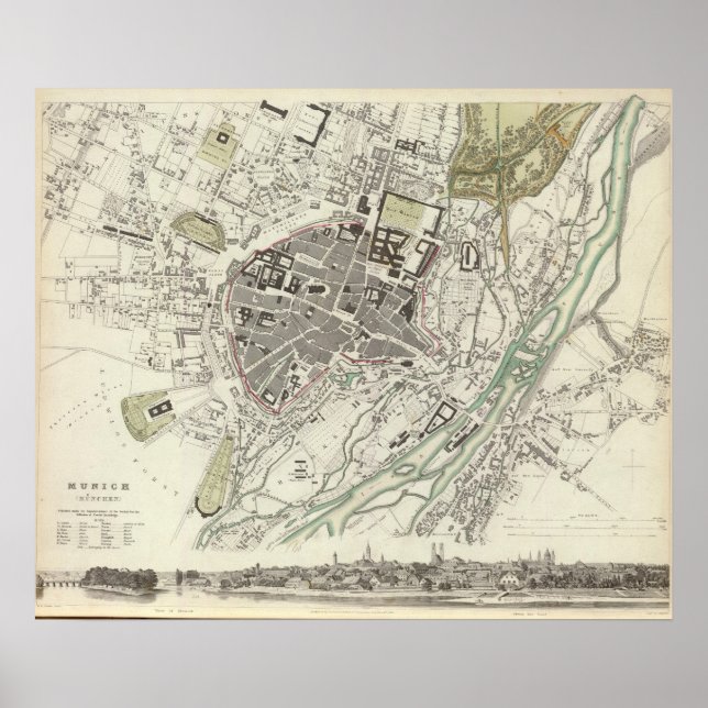 Munich Muenchen Poster (Front)