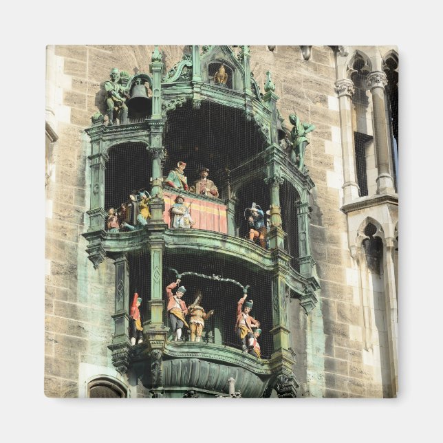 munich neues rathaus glockenspiel magnet (Front)