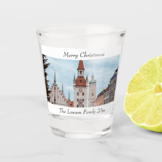 Munich Personalise Christmas Market Germany Shot Glass