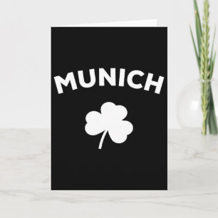 Munich St Patricks Day 2025 Germany German City Card