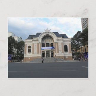 Municipal Theatre in Ho Chi Minh Vietnam Postcard