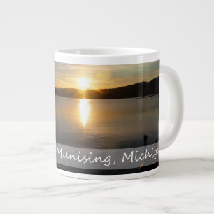 Munising Michigan Large Coffee Mug
