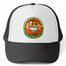 Munkee Bars Cartoons Trucker Hat