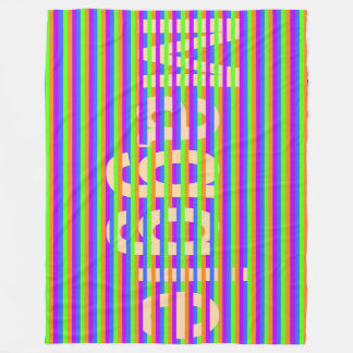 Munker optical illusion blanket