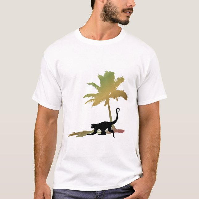 Munkey Palm Tree T-Shirt (Front)