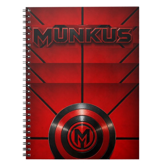 munkus notebook/munkus back to school supplies notebook (Front)