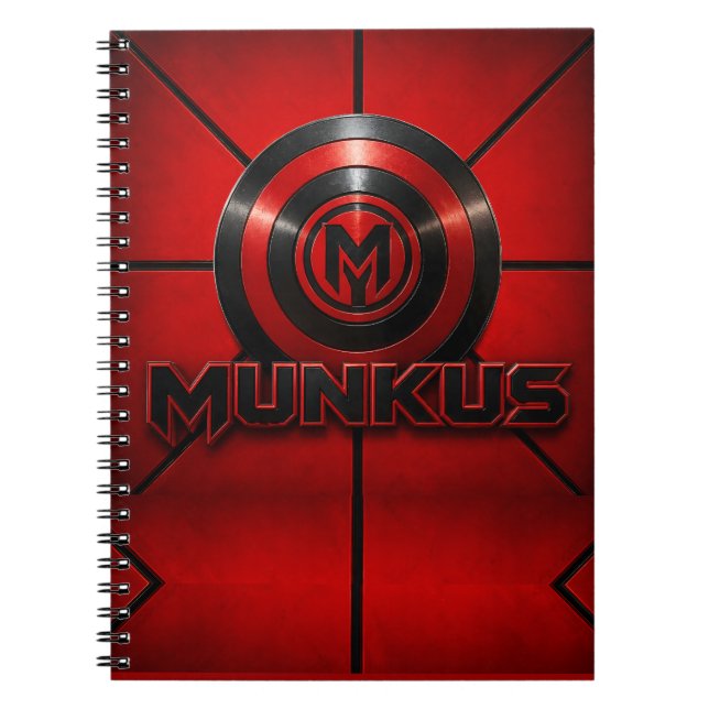munkus notebook/munkus emblem diary notebook (Front)