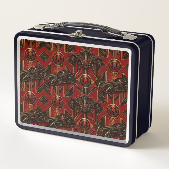 munkus red lunchbox/night patrol lunchbox (Front)
