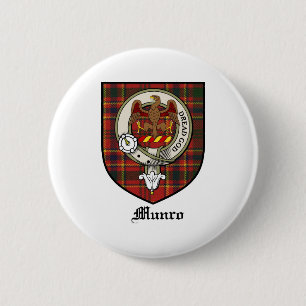 Munro Clan Crest Badge Tartan