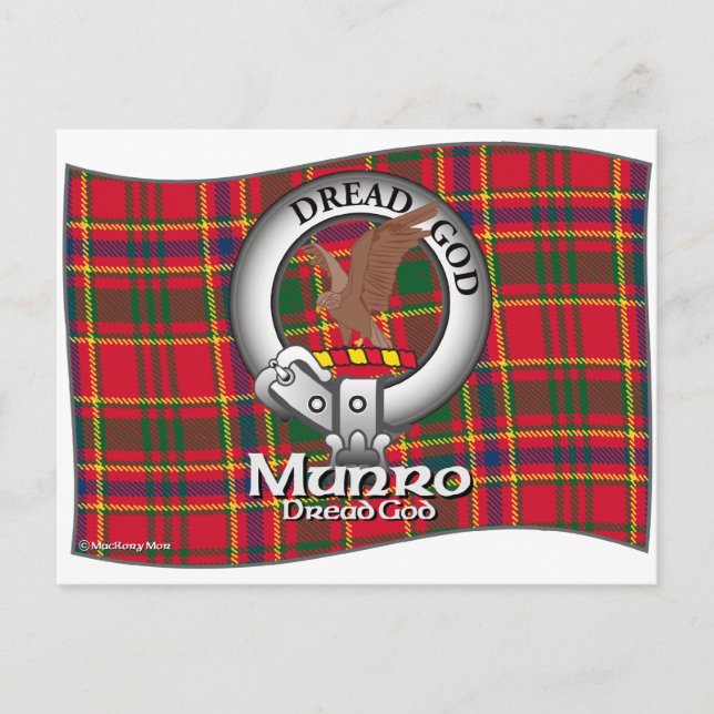 Munro Clan Postcard (Front)