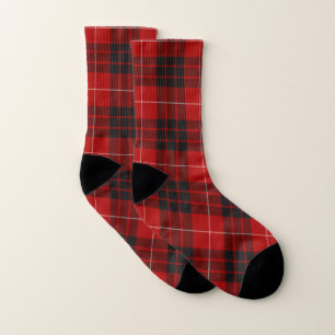 Munro Clan Tartan as in Vestiarium Scoticum Socks