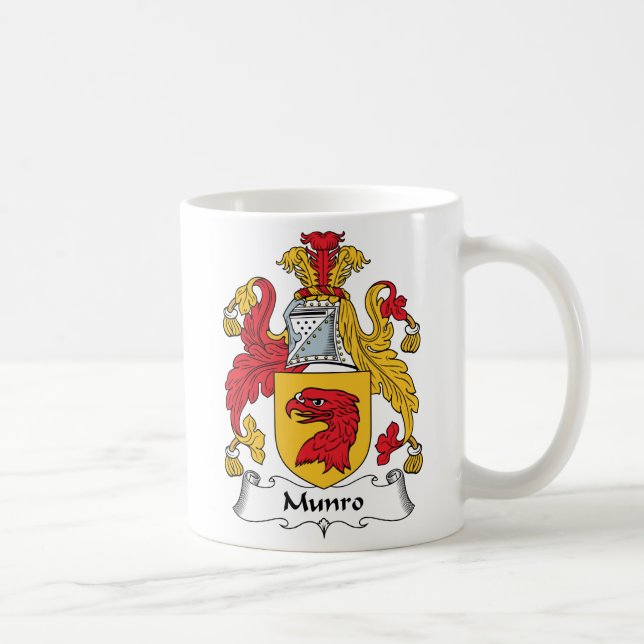Munro Family Crest Coffee Mug (Right)