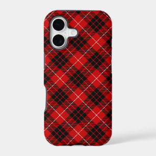 Munro tartan red black plaid
