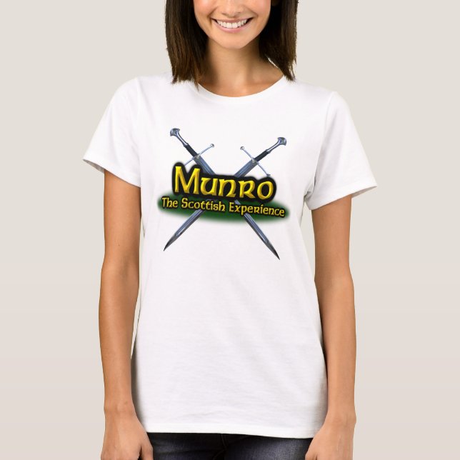 Munro The Scottish Experience Clan T-Shirt (Front)