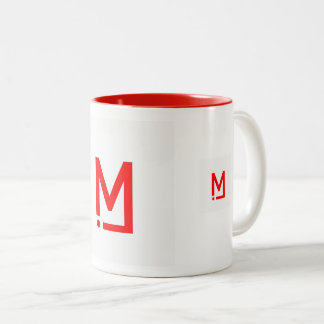 Munshi International Official Logo by Knowbytext Two-Tone Coffee Mug