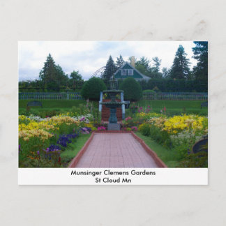 Munsinger Clemens Gardens Postcard